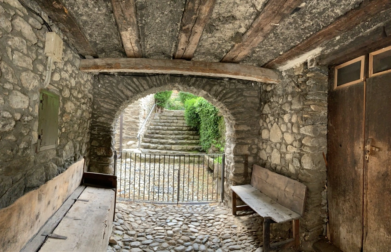 Arcada-paso entrada
